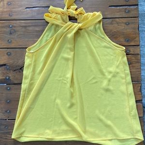 Bright Yellow Halter Top